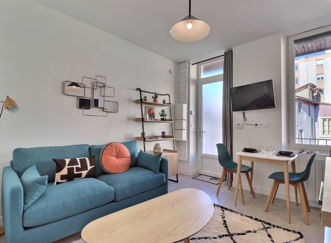 Exemple de projet immobilier en location meublée à Villeurbanne