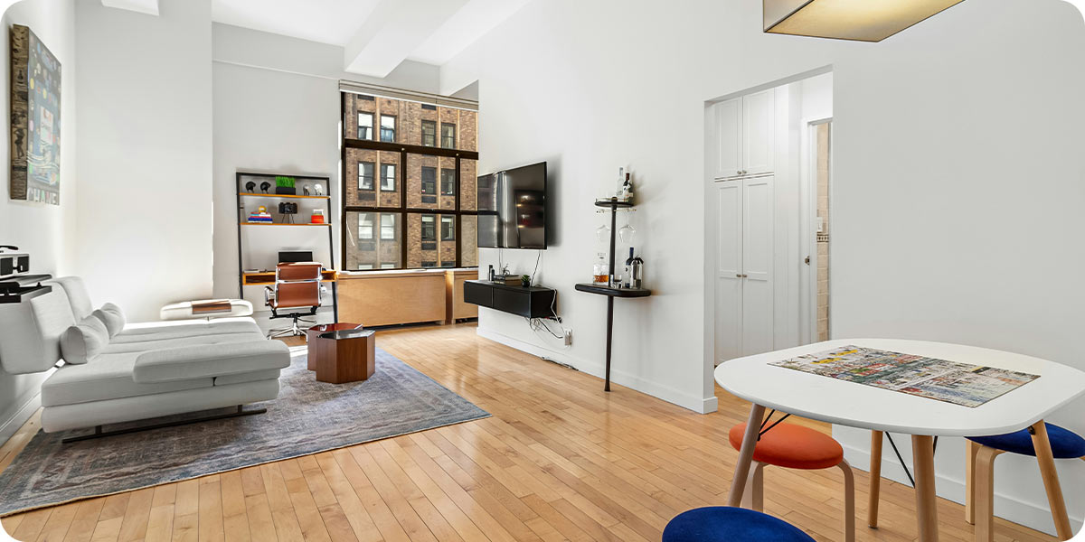 Appartement loué pour un investissement locatif